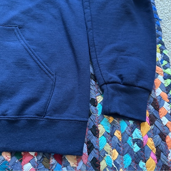 Walt Disney World Mickey Mouse Hoodie Navy Blue Sweatshirt Unisex Size Large - Picture 8 of 15